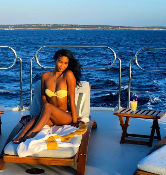 Chanel Iman Instagram'da fırtına gibi esiyor