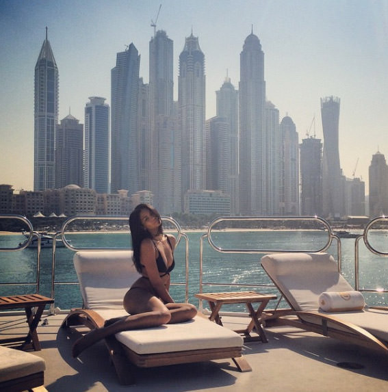 Chanel Iman Instagram'da fırtına gibi esiyor