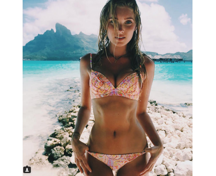 Victoria's Secret  meleğinden Instagram şov: Elsa Hosk