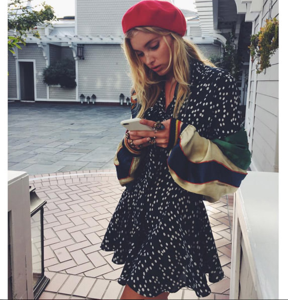 Victoria's Secret  meleğinden Instagram şov: Elsa Hosk