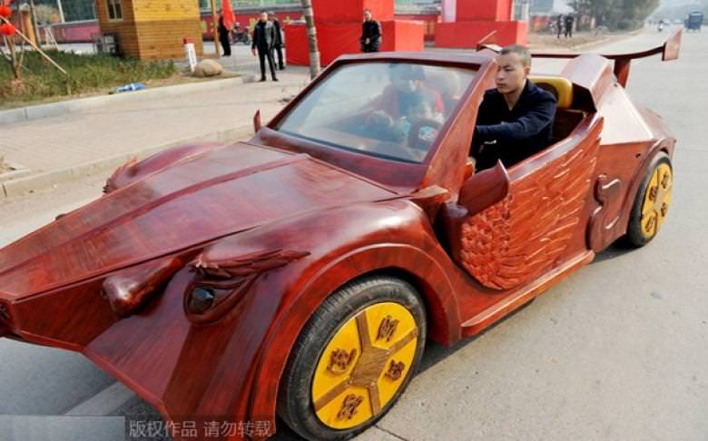 Tasarımlarına hayran kalacağınız 25 muhteşem ahşap araba