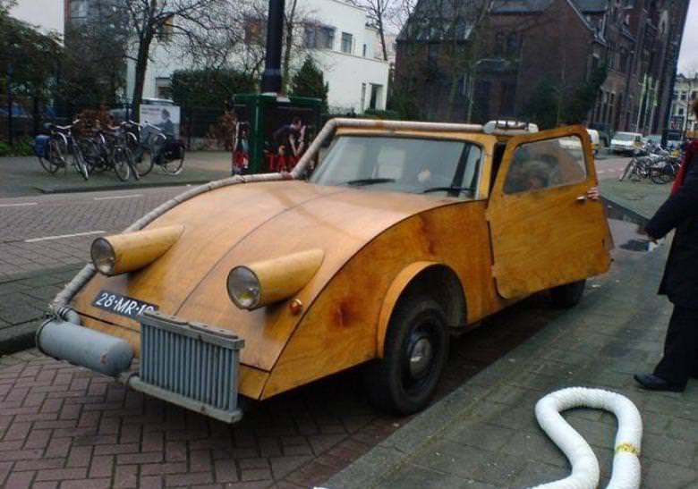 Tasarımlarına hayran kalacağınız 25 muhteşem ahşap araba