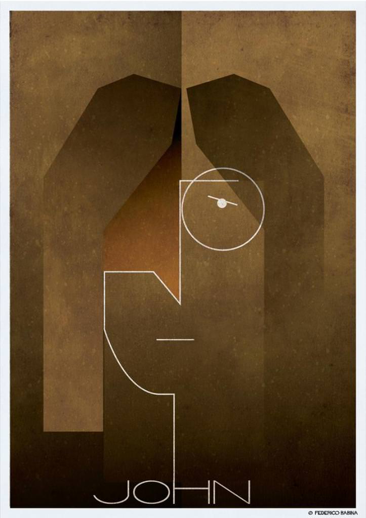 İtalyan tasarımcı Babina'dan ikonik yüzler serisi