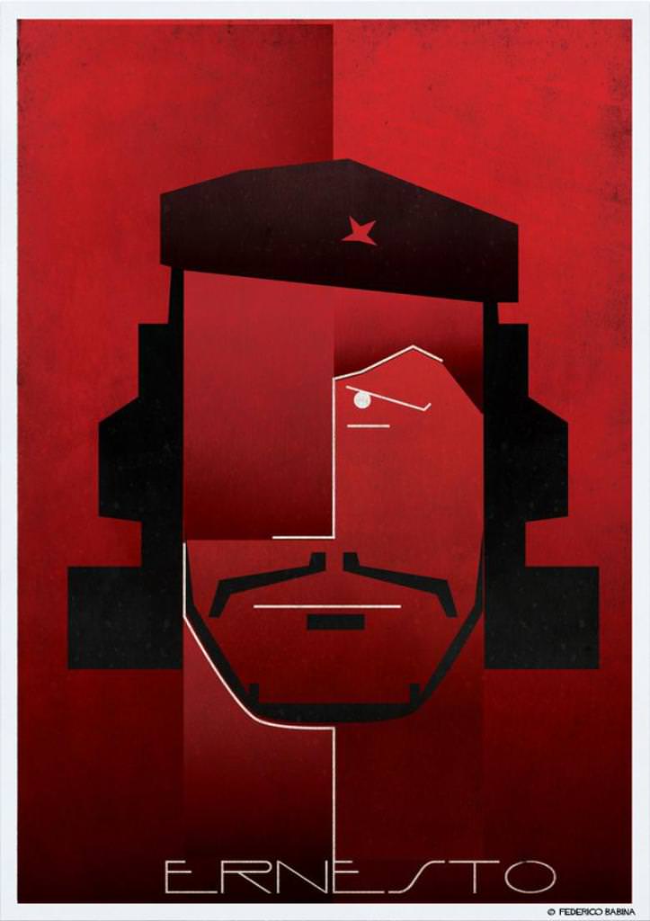 İtalyan tasarımcı Babina'dan ikonik yüzler serisi