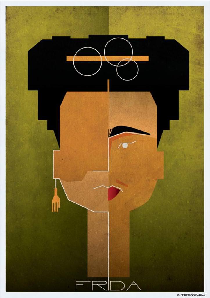 İtalyan tasarımcı Babina'dan ikonik yüzler serisi