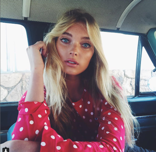 Instagram'da farklı bir güzel: Elsa Hosk