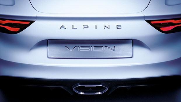 Renault, Alpine Vision'u tanıttı