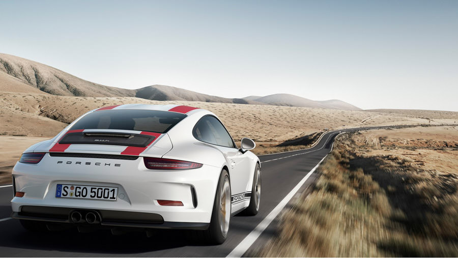 Porsche 911 R Cenevre'de