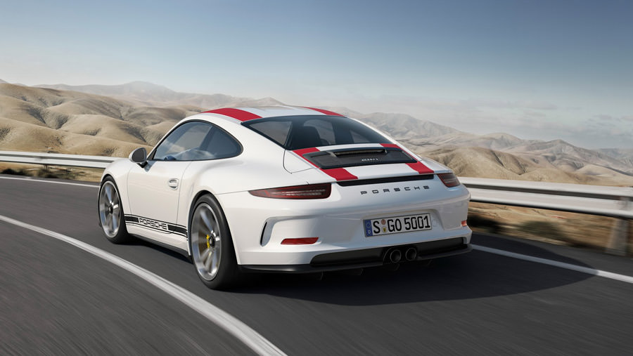 Porsche 911 R Cenevre'de