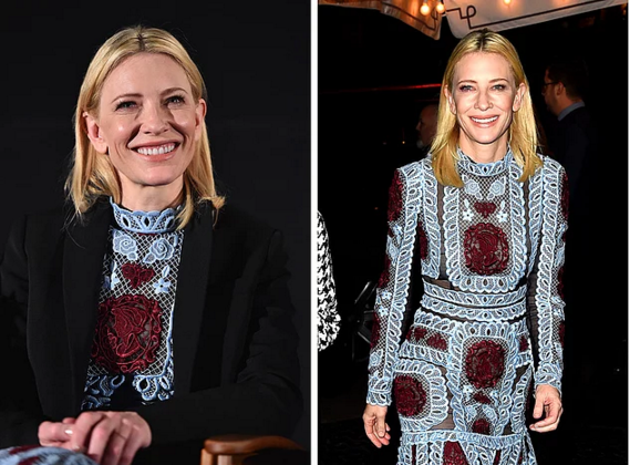 Soluk benizli aktris: Cate Blanchett