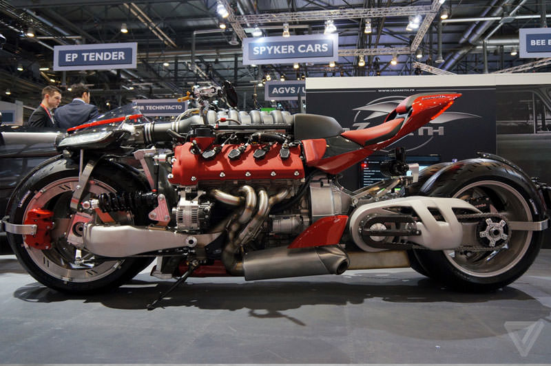 En etkileyici motosiklet: Lazareth LM 847