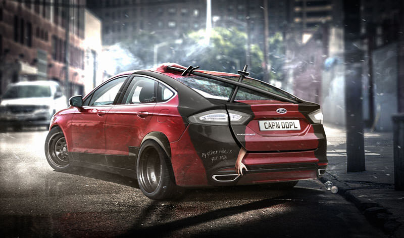 Süper kahramanlar otomobil olsaydı!