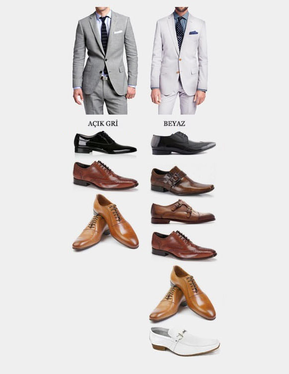 Hangi takım elbiseyle hangi ayakkabı giyilir?