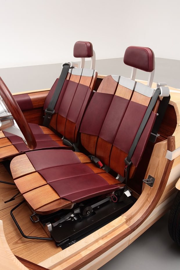 Ahşaptan otomobil Toyota Setsuna