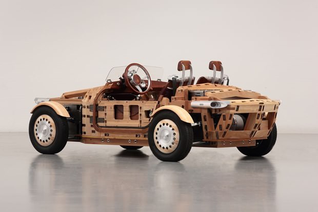 Ahşaptan otomobil Toyota Setsuna