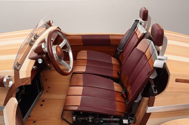 Ahşaptan otomobil Toyota Setsuna