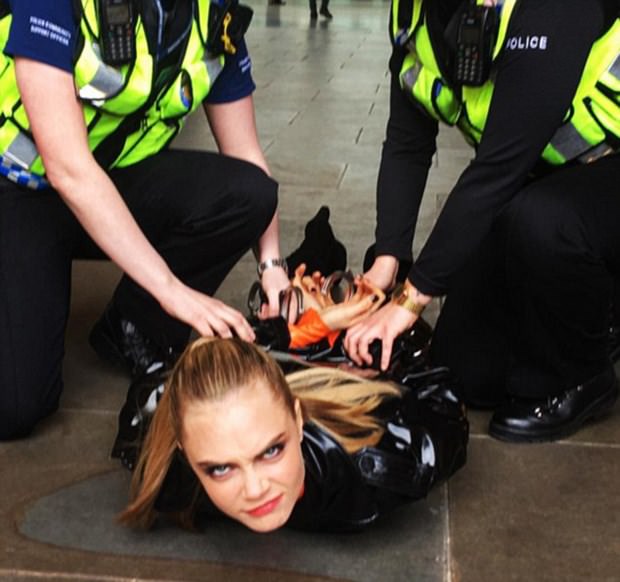 Cara Delevingne tutuklandı