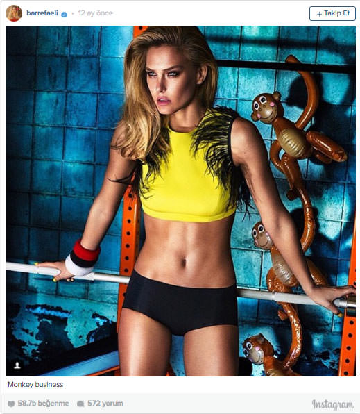 Bar Refaeli'den içinizi ısıtıcak Instagram pozları