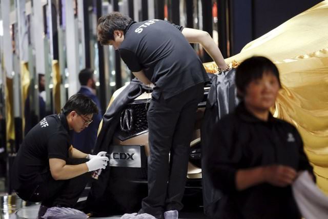 2016 Pekin Otomobil Fuarı açıldı