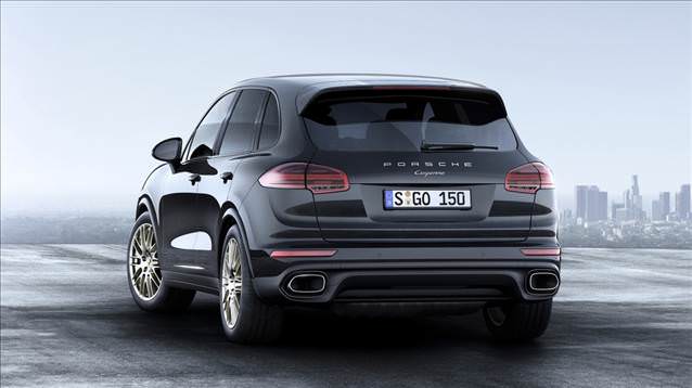 Porsche Cayenne Platinum Edition tanıtıldı