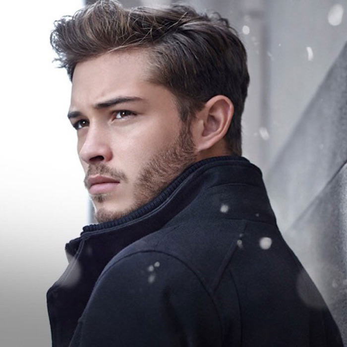 Erkeklerin yüz tipine uygun saç modeli!