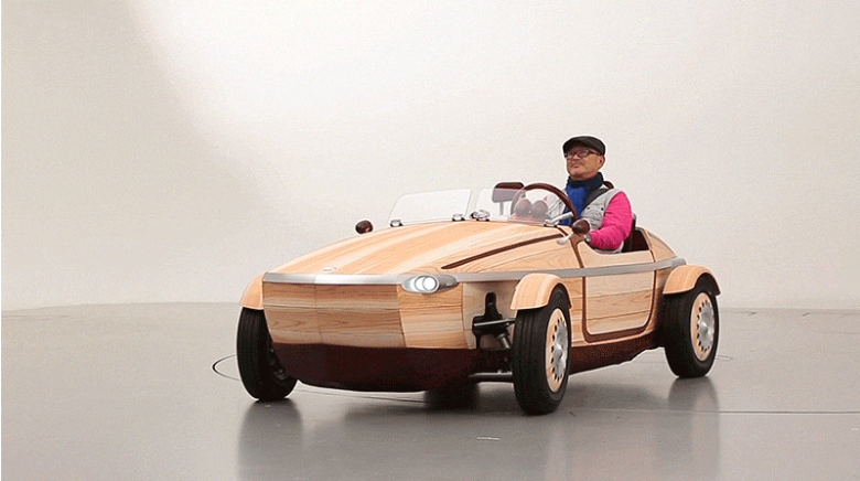 Ahşap otomobil Setsuna