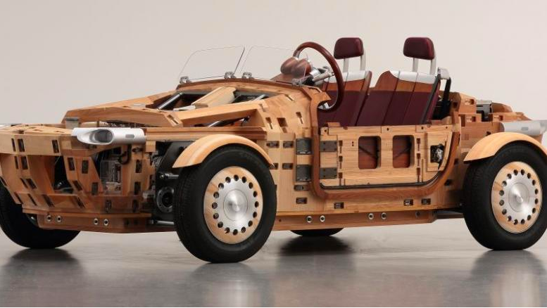 Ahşap otomobil Setsuna
