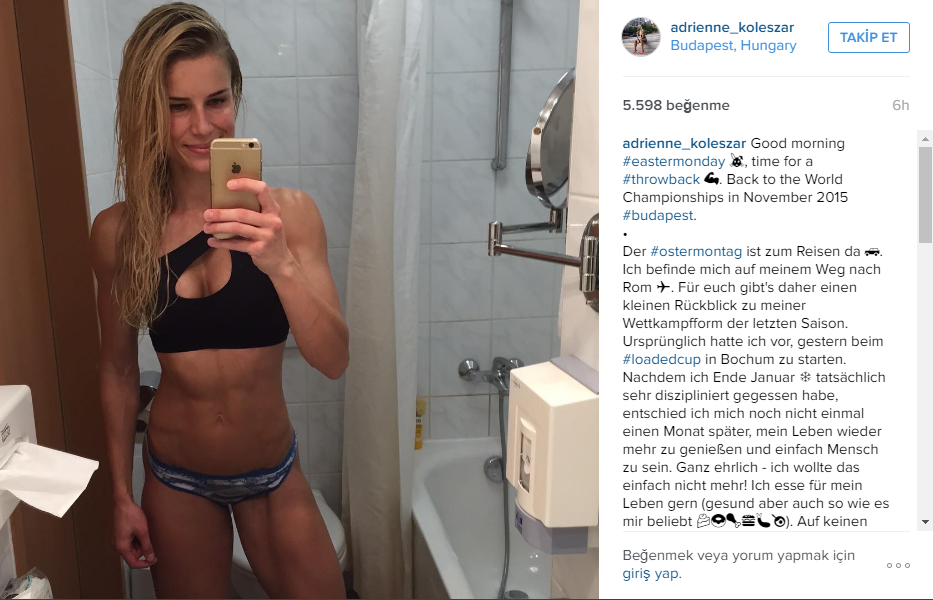 İnstagramin yeni fenomeni: Alman polis Adrienne Koleszar