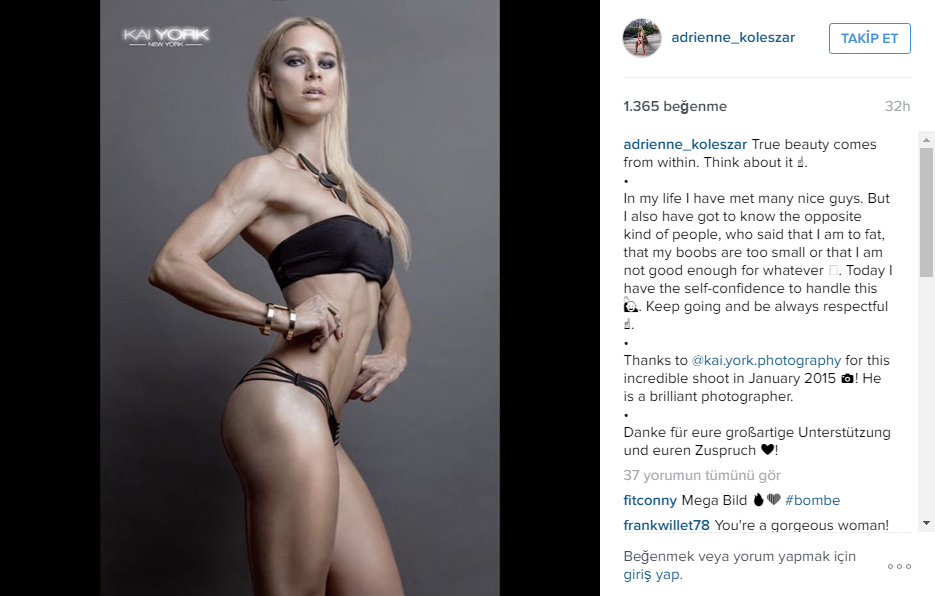 İnstagramin yeni fenomeni: Alman polis Adrienne Koleszar