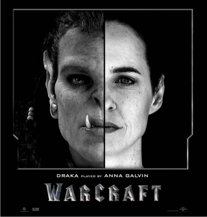 Warcraft oyununun karakterleriyle filmdeki karakterler birleşirse