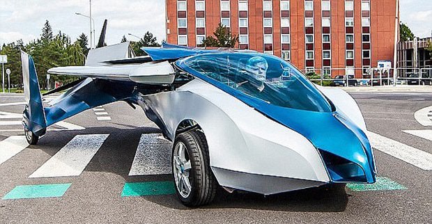 Uçan arabaya 100 milyon dolar!