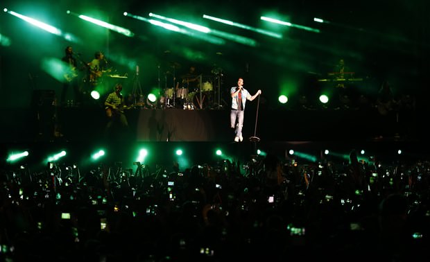 Antalya'da Maroon 5 rüzgarı!