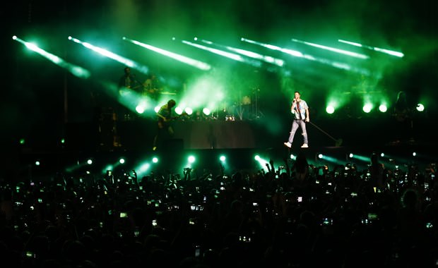 Antalya'da Maroon 5 rüzgarı!
