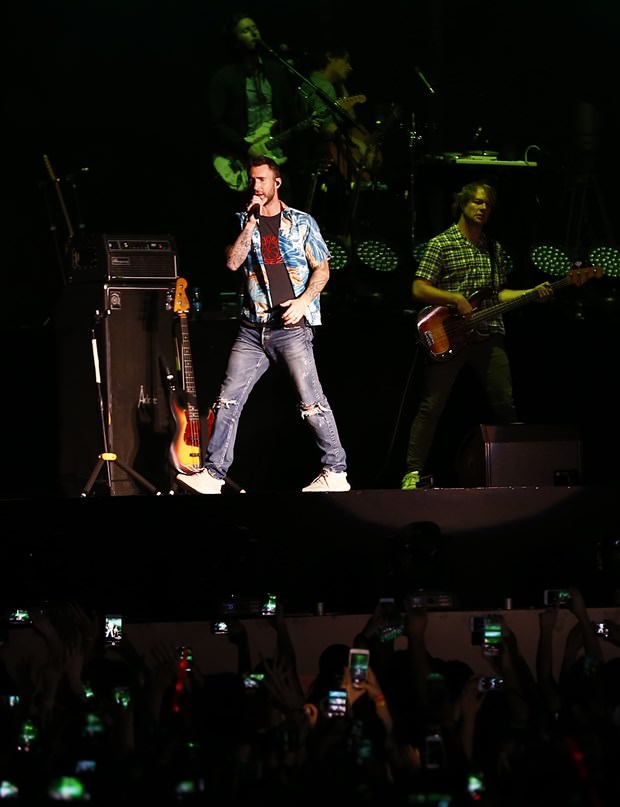 Antalya'da Maroon 5 rüzgarı!