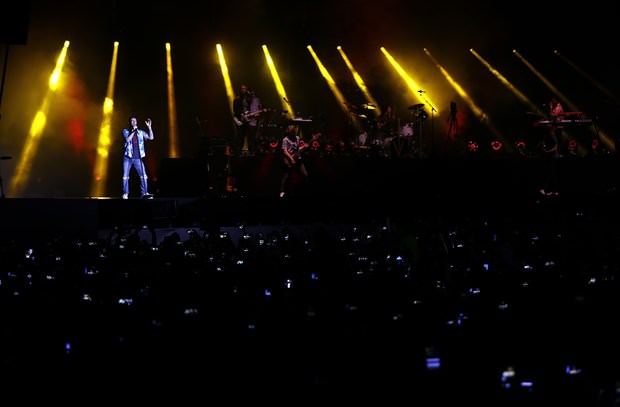 Antalya'da Maroon 5 rüzgarı!