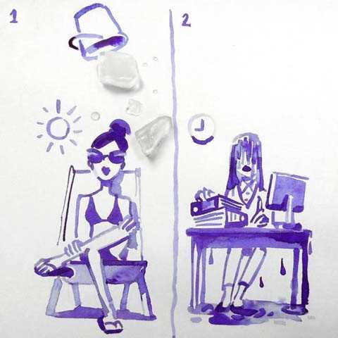 Eşyaları sanat eserine dönüştürüyor!