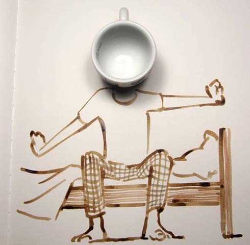 Eşyaları sanat eserine dönüştürüyor!