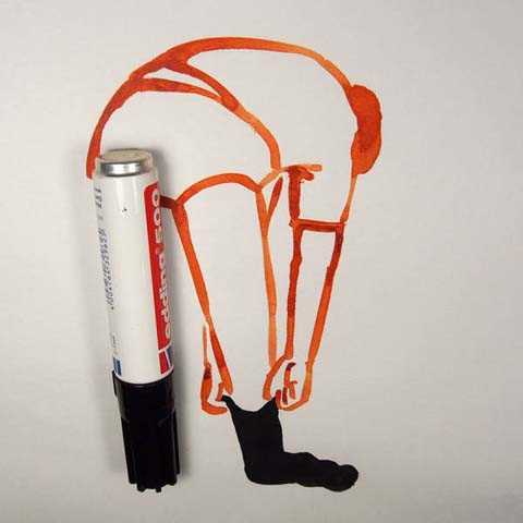 Eşyaları sanat eserine dönüştürüyor!