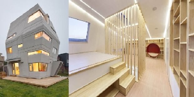 İnanılmaz evler görenleri şaşırtıyor!