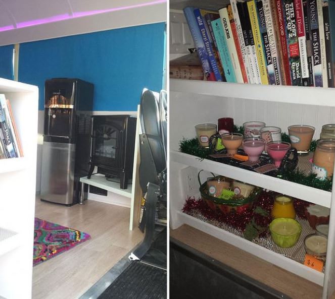 Otobüsü eve çevirdiler!