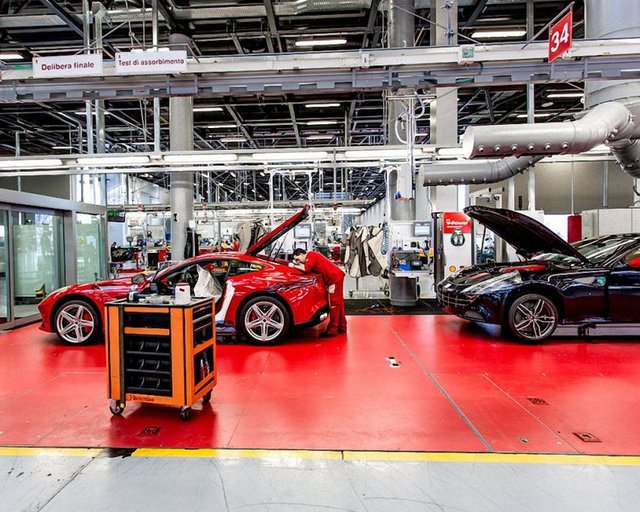 Ferrari işte böyle yapılıyor