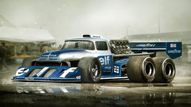 Hayalindeki otomobilleri photoshopla yarattı