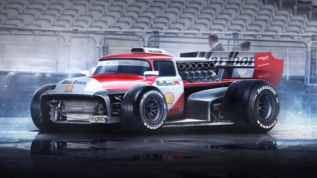 Hayalindeki otomobilleri photoshopla yarattı