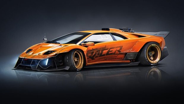 Hayalindeki otomobilleri photoshopla yarattı