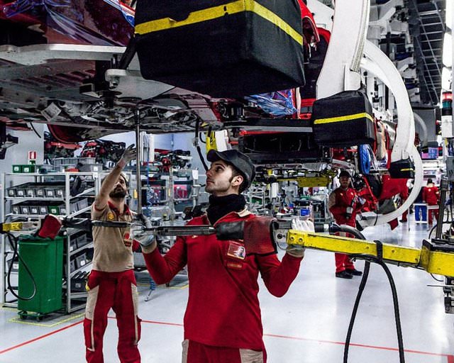 Ferrari işte böyle yapılıyor