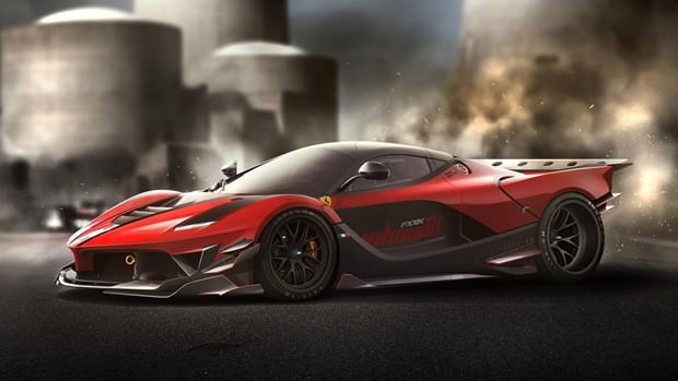 Hayalindeki otomobilleri photoshopla yarattı