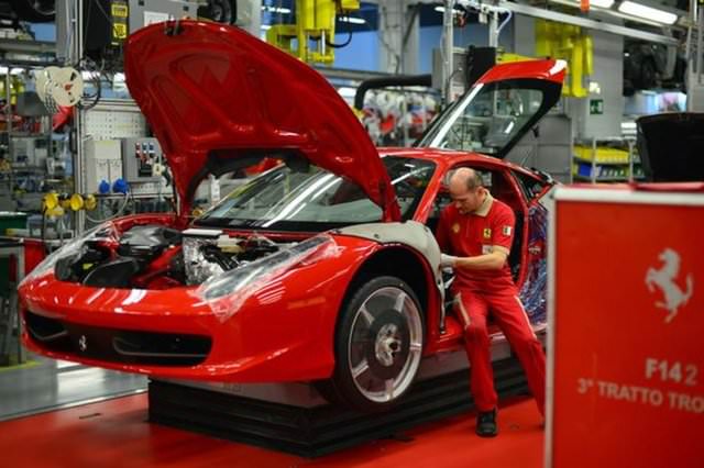 Ferrari işte böyle yapılıyor