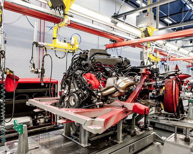 Ferrari işte böyle yapılıyor