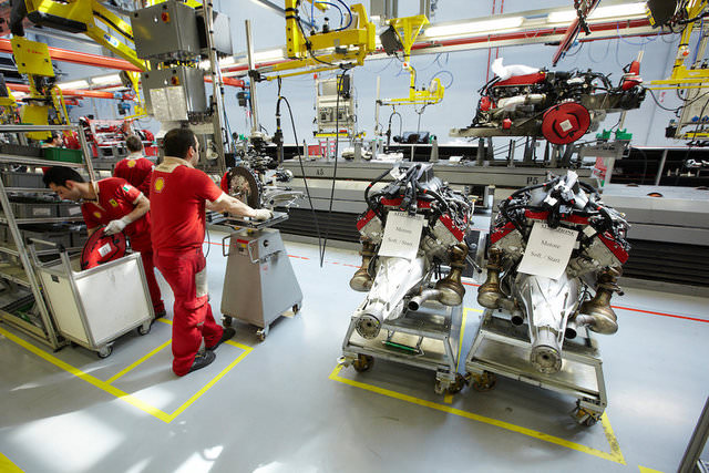 Ferrari işte böyle yapılıyor