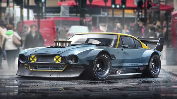 Hayalindeki otomobilleri photoshopla yarattı